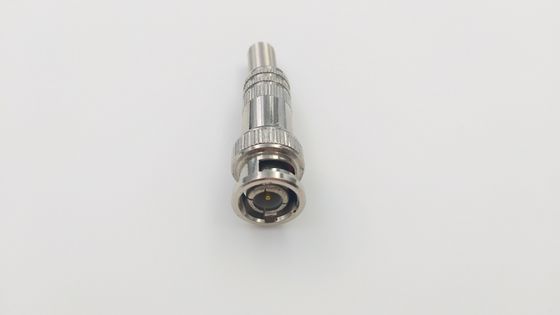 DC 4GHz Straight Male Coaxial Cable Connector / Coaxial Power Connector