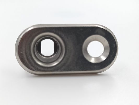 Metal Deep Drawn Metal Stamping Parts Iron Steel Nickel Plated 0.40mm Thickness