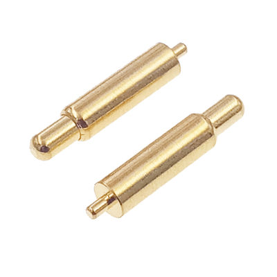 High Current Individual Pogo Test Pins Gold Plate Center Contact Plated