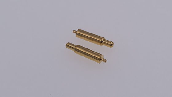 High Current Individual Pogo Test Pins Gold Plate Center Contact Plated
